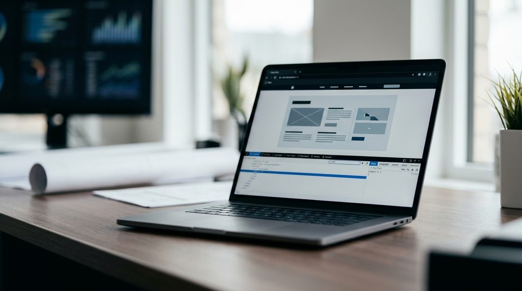 Панель разработчика Chrome (DevTools) открыта внизу экрана, в строке поиска введено <h1